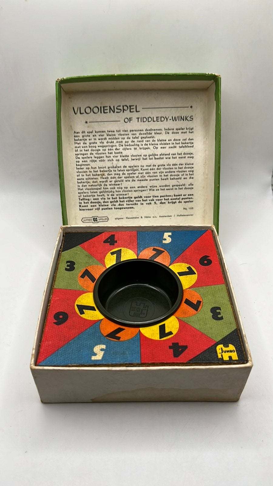 Jumbo Spelen Vlooienspel No 105, Ophalen of Verzenden, Gebruikt