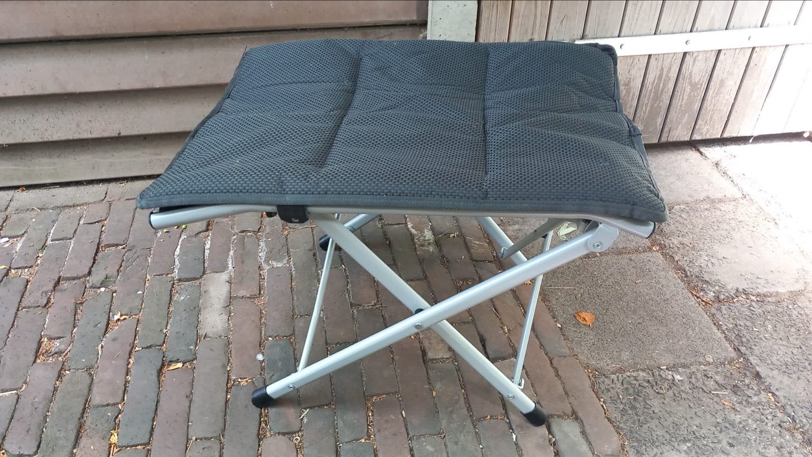 2x Human Nature Opvouwbaar Campingkrukje/Voetenbankje, Ophalen, Gebruikt, Campingstoel