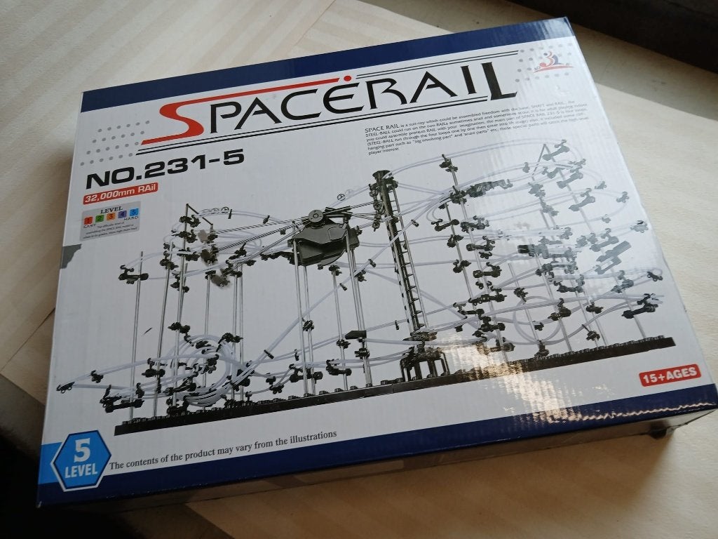 Spacerail 231-5 knikkerbaan - Level 5, Kinderen en Baby's, Speelgoed | Educatief en Creatief, Ophalen, Gebruikt, Bouwen