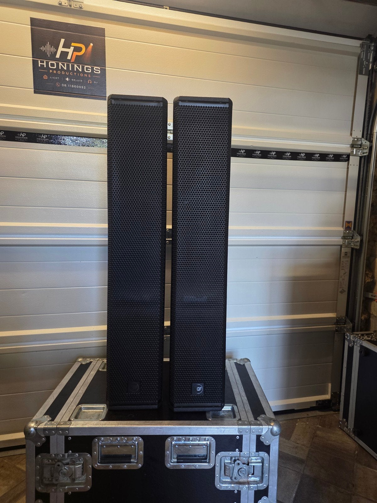 2x rcf nlx 24a mk2 incl hoezen, Ophalen of Verzenden, Zo goed als nieuw, 1000 watt of meer