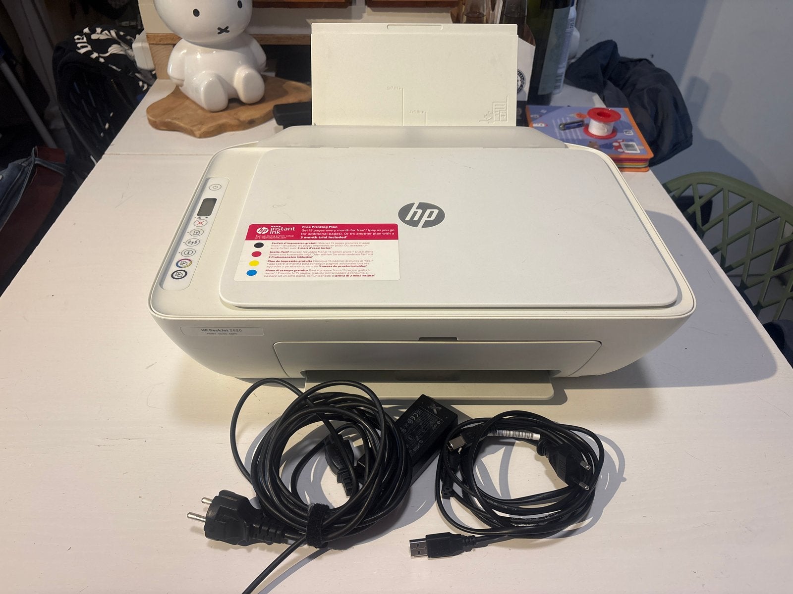 HP DeskJet 2620 All-in-One Printer - Gebruikt in goede staat, Inkjetprinter, All-in-one, Kleur printen, Ophalen of Verzenden