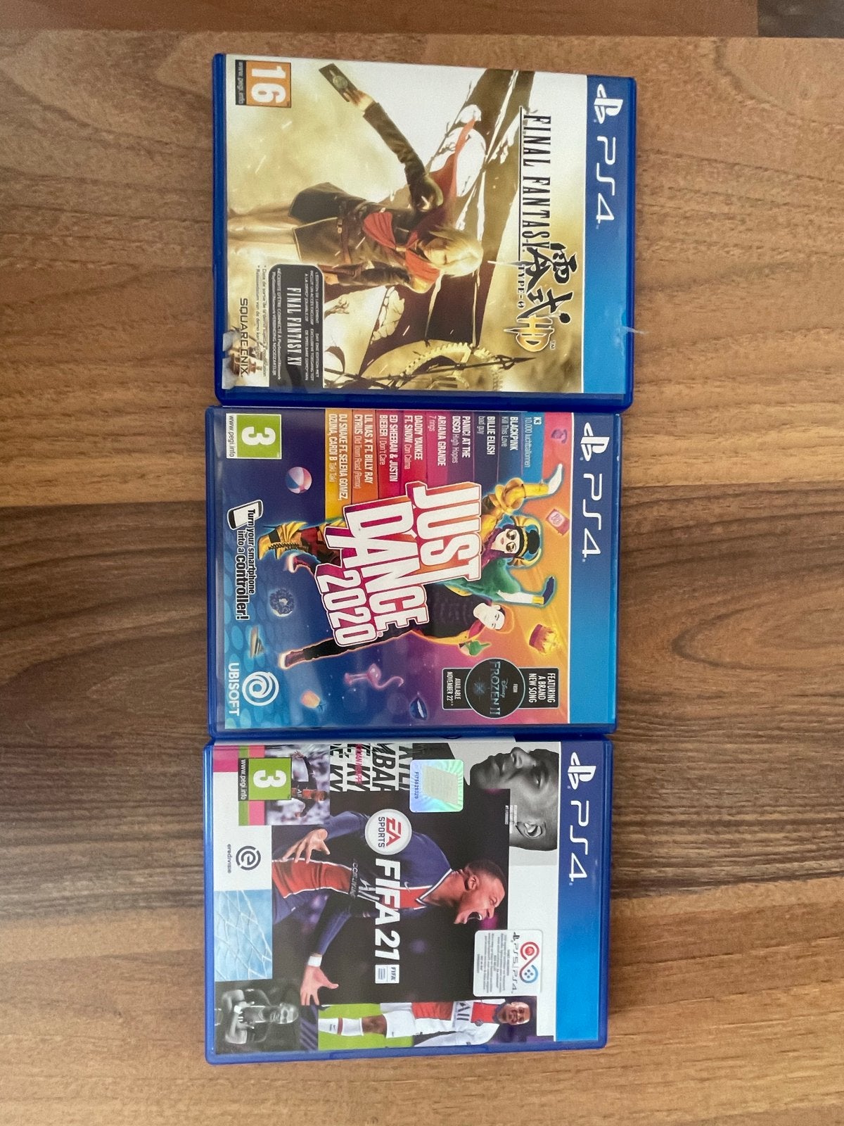 PlayStation 4 games: Final Fantasy, Just Dance, FIFA, Ophalen, Gebruikt, Overige genres, Eén computer