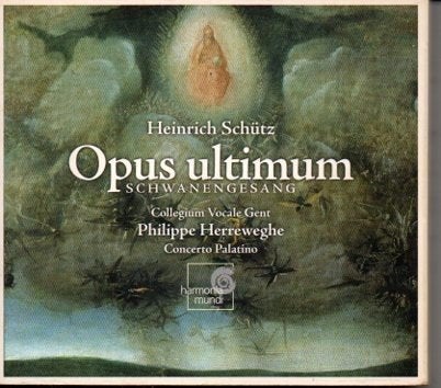 Heinrich Schütz - Opus ultimum Schwanengesang CD, Ophalen of Verzenden, Barok, Zo goed als nieuw, Vocaal