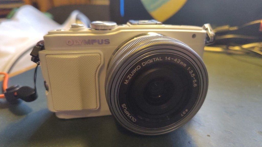 Olympus Pen E-PL6 met 14-42mm pancake lens, Audio, Tv en Foto, Fotocamera's Digitaal, Gebruikt, 16 megapixels, Ophalen of Verzenden