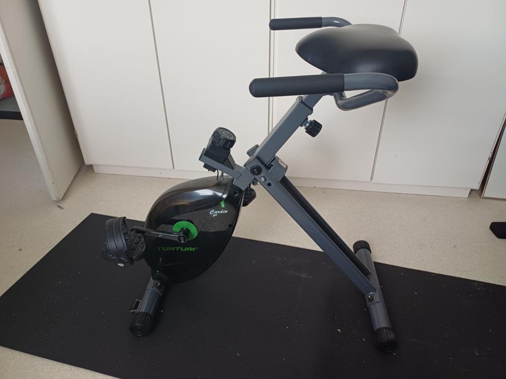 Tunturi Cardio Fit D20 Deskbike - Opvouwbare Hometrainer, Ophalen, Zo goed als nieuw, Hometrainer
