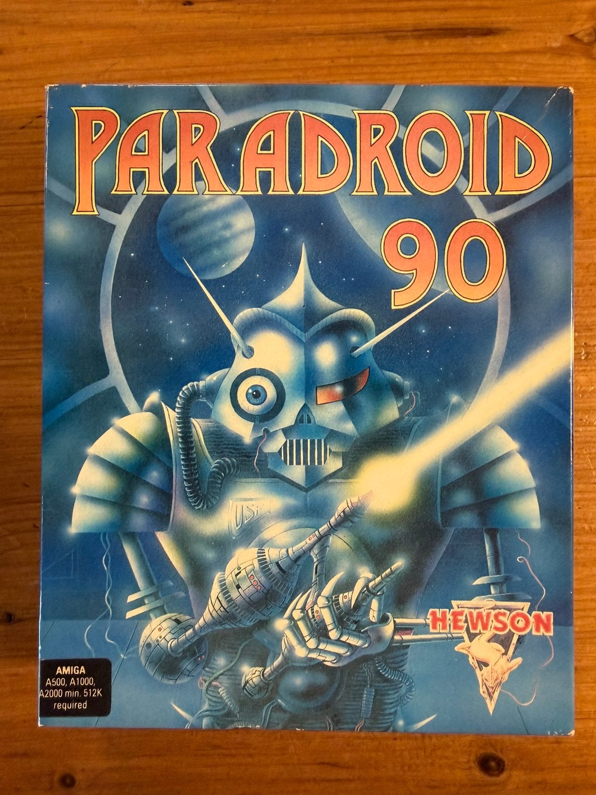 Paradroid 90, Ophalen