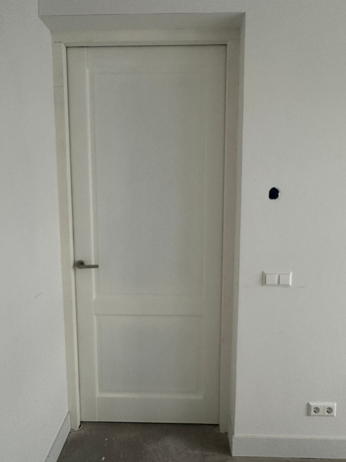 Paneeldeur met deurklink, Ophalen, 80 tot 100 cm, 215 cm of meer, Binnendeur