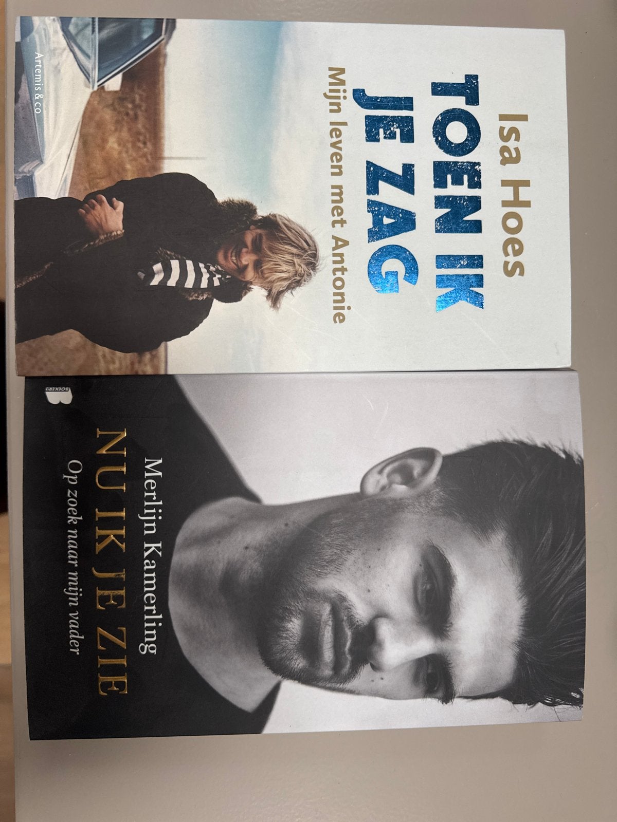 Boeken: Isa Hoes - Toen ik je zag & Merlijn Kamerling - Nu i, Ophalen of Verzenden, Zo goed als nieuw, Overige