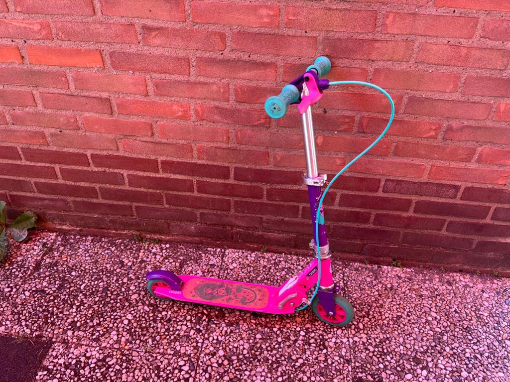 Kleine inklapbare step Decatlon. opvouwbaar., Ophalen of Verzenden, Gebruikt, Gewone step