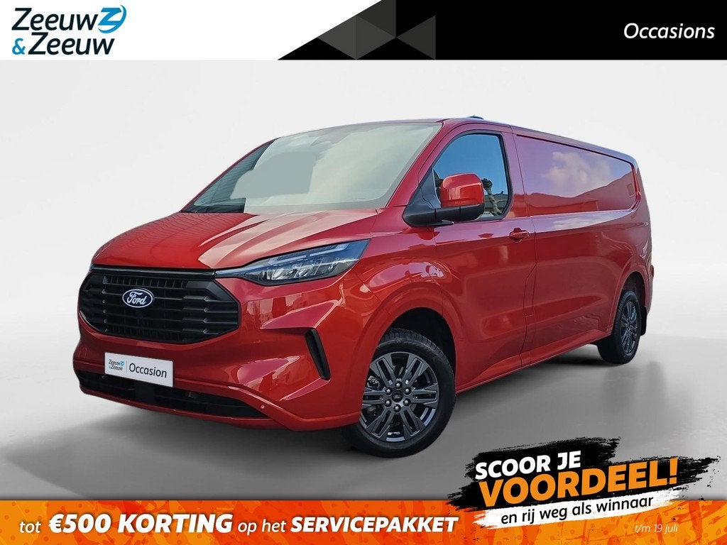 Ford Transit Custom 320 2.0 TDCI L2H1 Trail | BPM vrij! | De, Auto's, Bestelauto's, Voorwielaandrijving, 136 pk, Euro 6, 4 cilinders