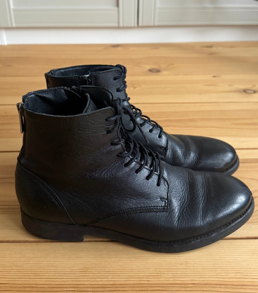 Leren Schoenen Replay - Leer Boots - maat 40, Bruin, Boots, Ophalen of Verzenden, Replay