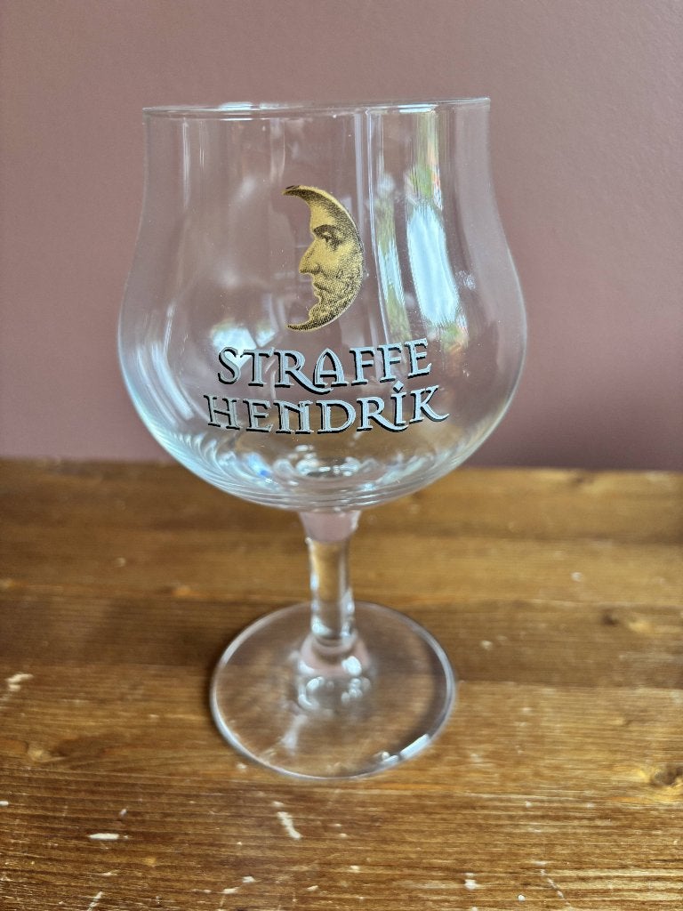 Straffe Hendrik Bier Glas (Brugge Speciaalbier), Verzamelen, Ophalen of Verzenden, Gebruikt, Glas of Glazen, Overige merken