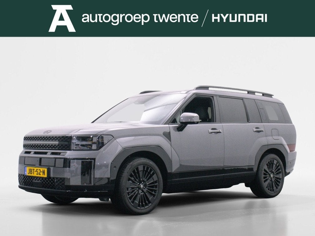 Hyundai Santa Fe 1.6 T-GDI PHEV | Private lease 1249.- | Bla, Auto's, Hyundai, Automaat, Santa Fe, Gebruikt, Zwart