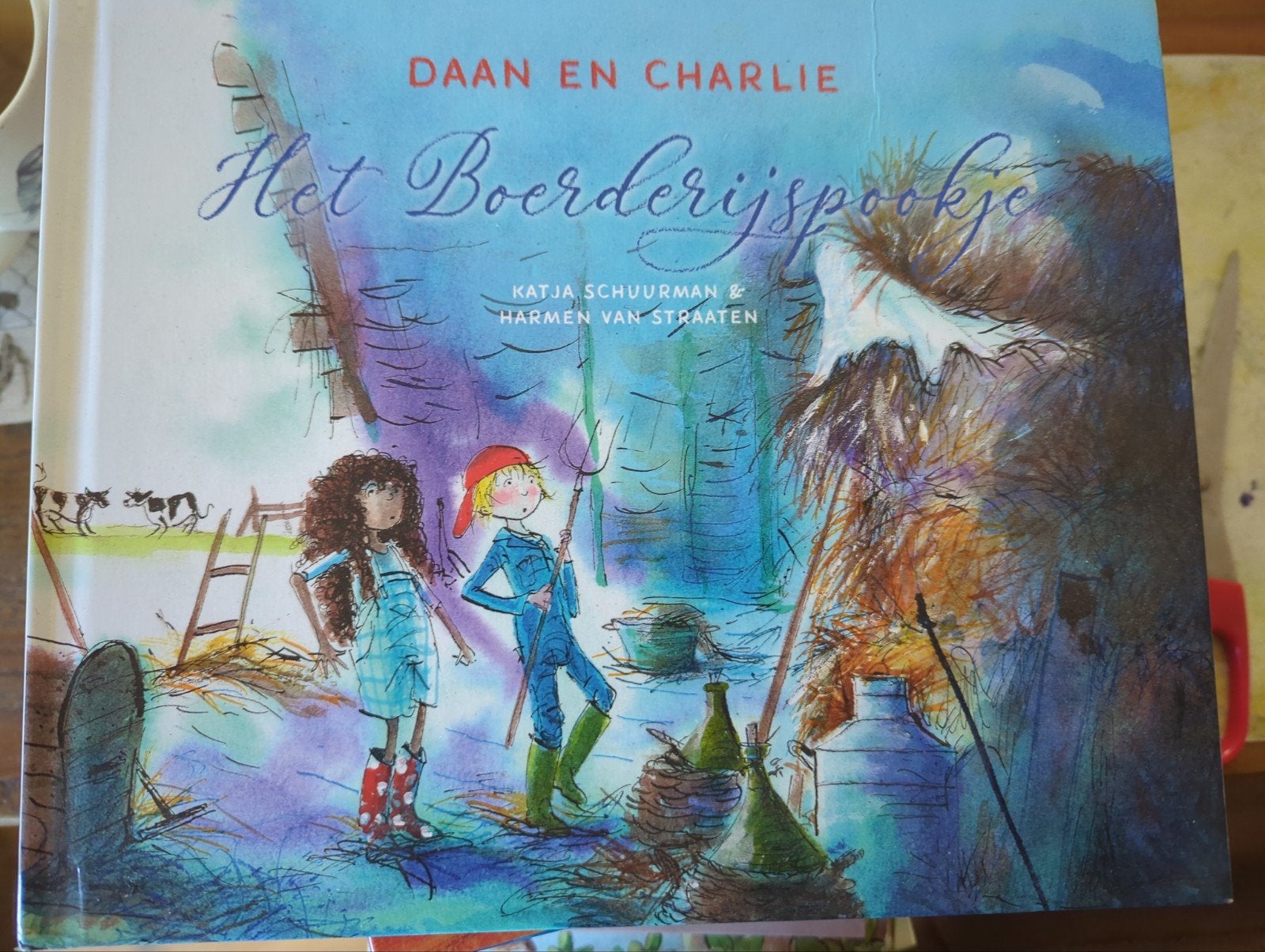 Het Boerderijspookje - Katja Schuurman kinderboek, Ophalen of Verzenden, Nieuw, Katja Schuurman, Fictie algemeen