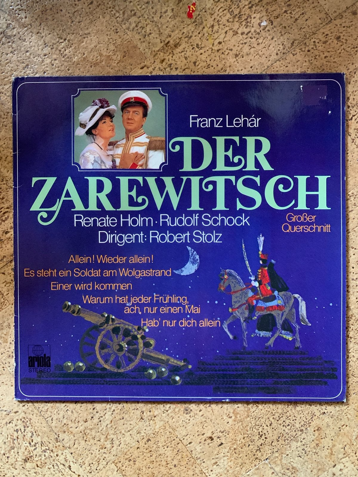 Franz Lehár - Der Zarewitsch LP - Klassieke Opera, Cd's en Dvd's, Vinyl | Klassiek, Gebruikt, Opera of Operette, Modernisme tot heden