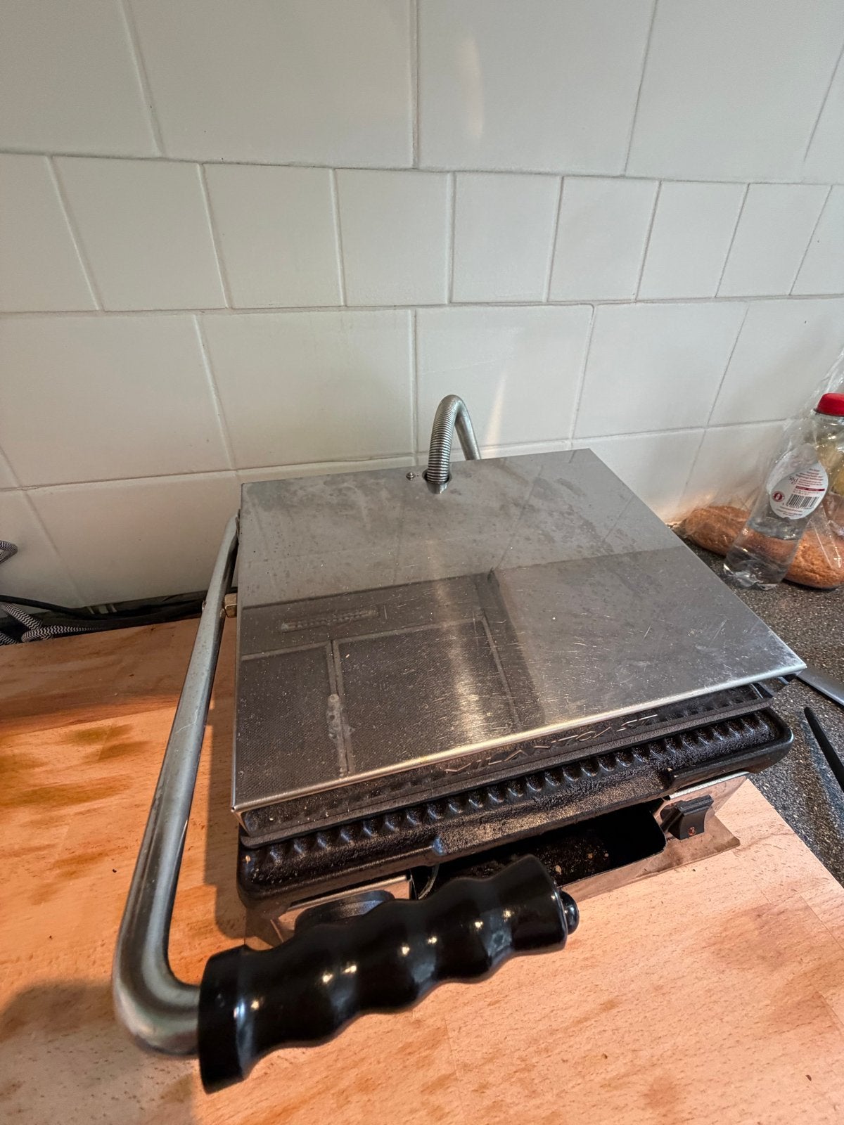 Milan Toast Professionele Contactgrill / Tosti-ijzer, Witgoed en Apparatuur, Ophalen of Verzenden, Gebruikt