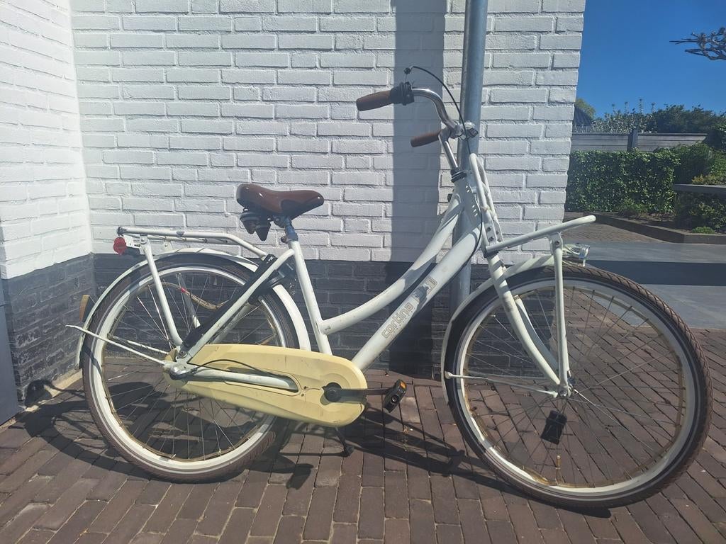 Witte Cortina fiets 24 inch, Ophalen, Versnellingen, Cortina, Gebruikt