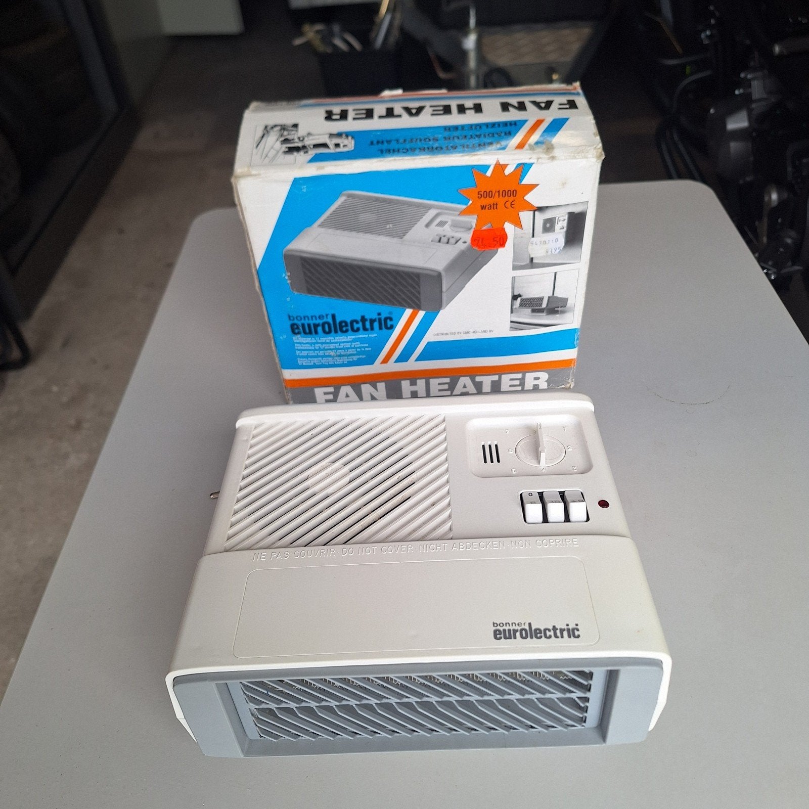 te koop Eurolectric fan heater, Ophalen of Verzenden, Gebruikt