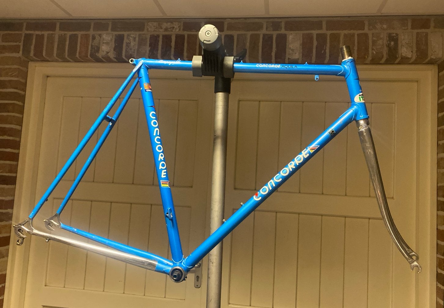 Concorde racefiets frame  vintage, Fietsen en Brommers, Frame, Gebruikt, Staal, Ophalen of Verzenden