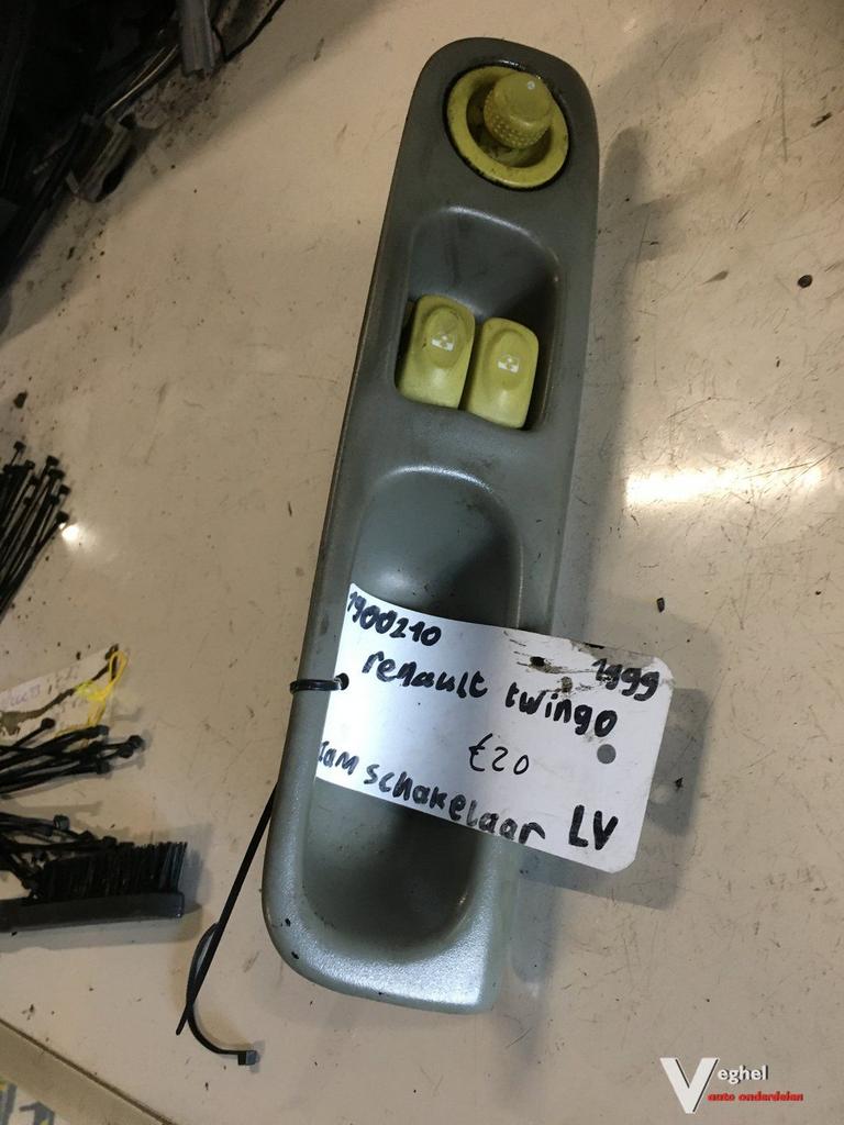 Renault Twingo 1999 Raambedieningsschakelaar Linksvoor