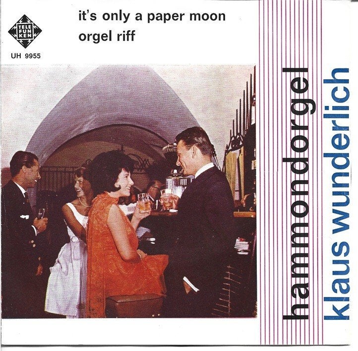 Klaus Wunderlich - It's only a paper moon, Cd's en Dvd's, Vinyl Singles, Gebruikt, Verzenden, Wereldmuziek, 7 inch