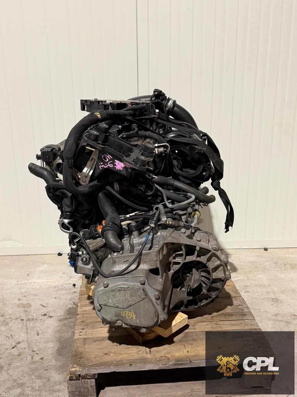Peugeot Citroen 1.6 THP 5FX Complete Motor Engine Moteur, Gebruikt, -, -, Ophalen of Verzenden