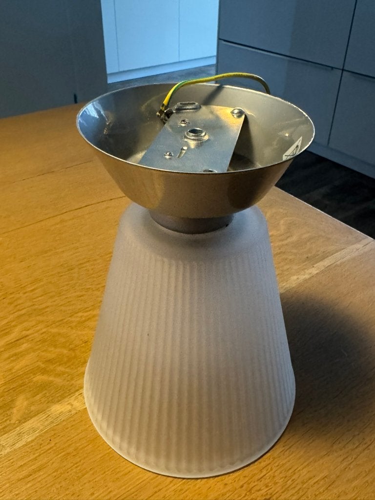 Plafondlamp, Huis en Inrichting, Ophalen, Zilver, Modern, E27 (groot)