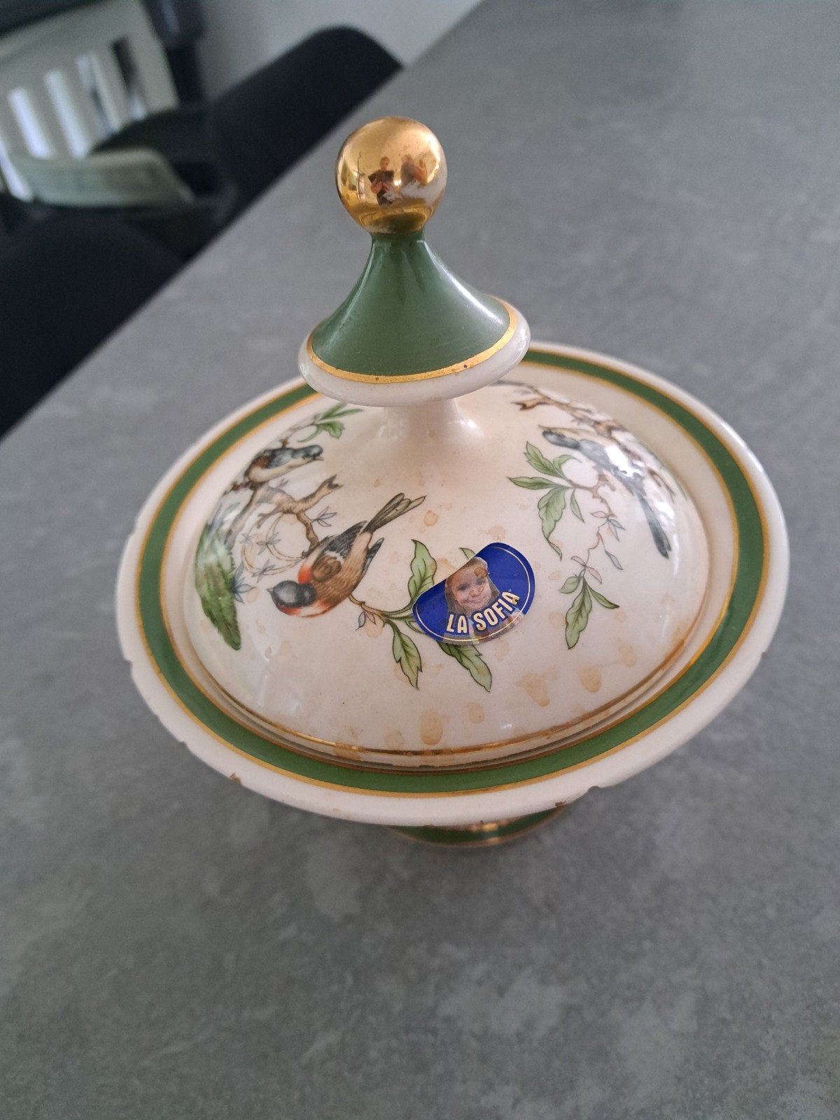 Vintage Fiorentine Italy bonbonnière, Ophalen