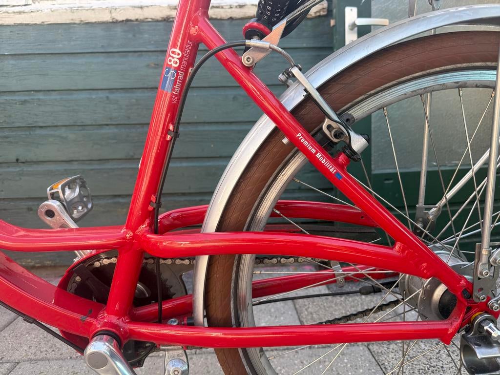 VSF Fharrad manufaktur S80 Damesfiets met Lage Instap, Ophalen, Terugtraprem, Batavus, 50 tot 53 cm