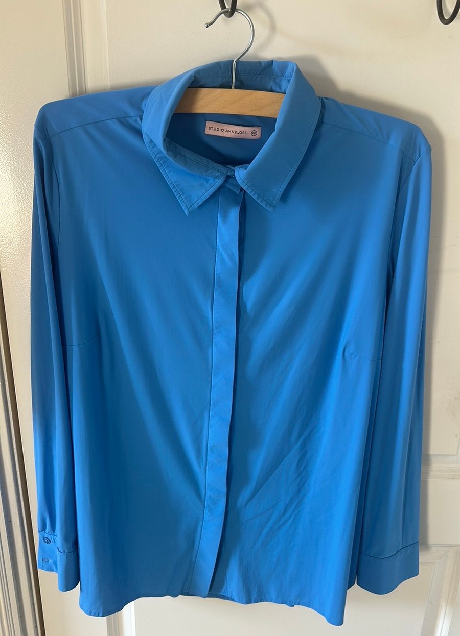Studio Anneloes blouse XXL, Ophalen of Verzenden, Zo goed als nieuw, Maat 46/48 (XL) of groter, Blauw