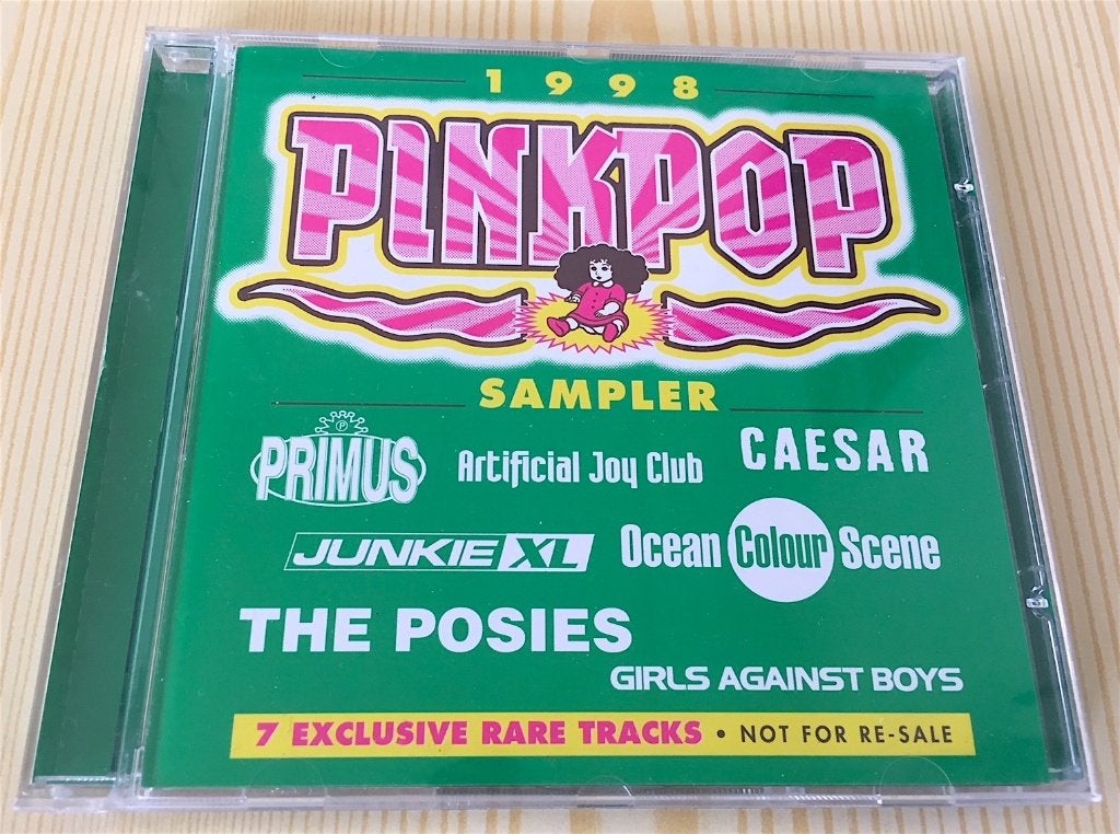 CD Pinkpop verzamel CD 1998 Live (Junkie XL, Caesar, ea), Cd's en Dvd's, Cd's | Verzamelalbums, Zo goed als nieuw, Rock en Metal