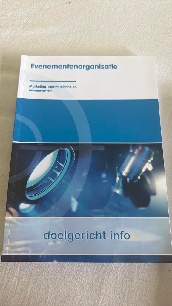Evenementenorganisatie, Boeken, Verzenden, Zo goed als nieuw, Economie en Marketing
