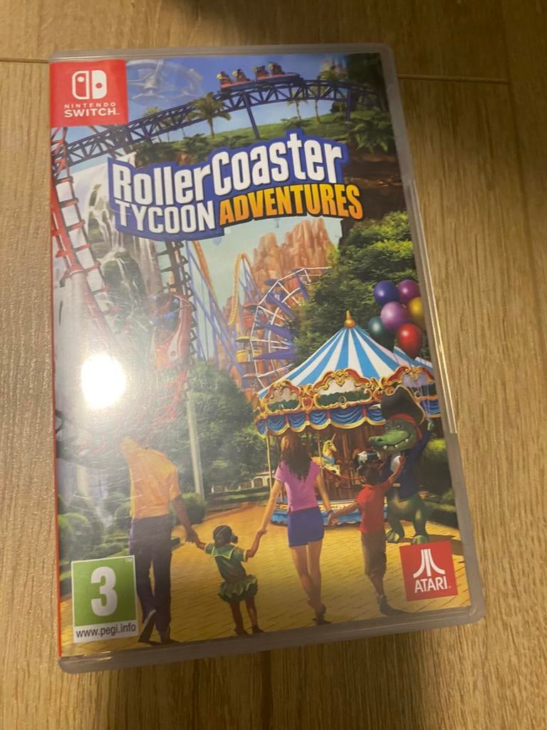 Rollercoaster tycoon adventures, Spelcomputers en Games, Games | Nintendo Switch, 1 speler, Ophalen of Verzenden, Zo goed als nieuw