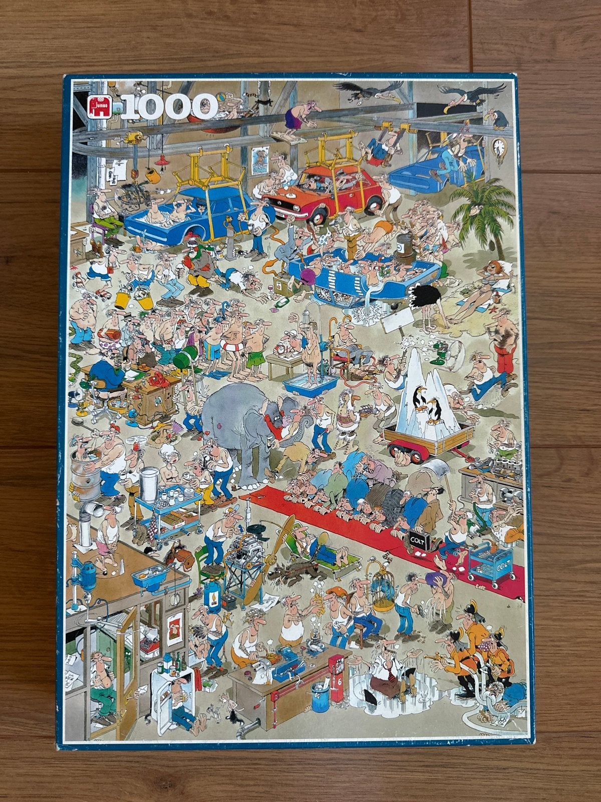 Jan van Haasteren puzzel - Some like it hot (1000 stukjes), Ophalen, 500 t/m 1500 stukjes, Gebruikt, Legpuzzel