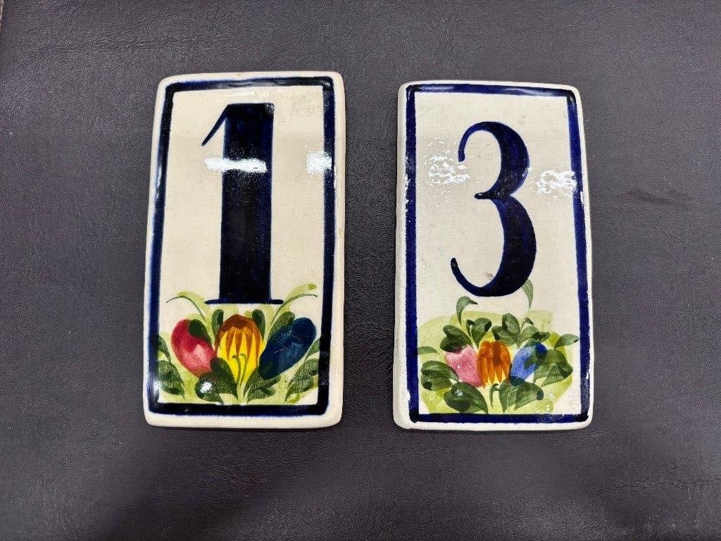 Huisnummer 31 of 13, Ophalen of Verzenden