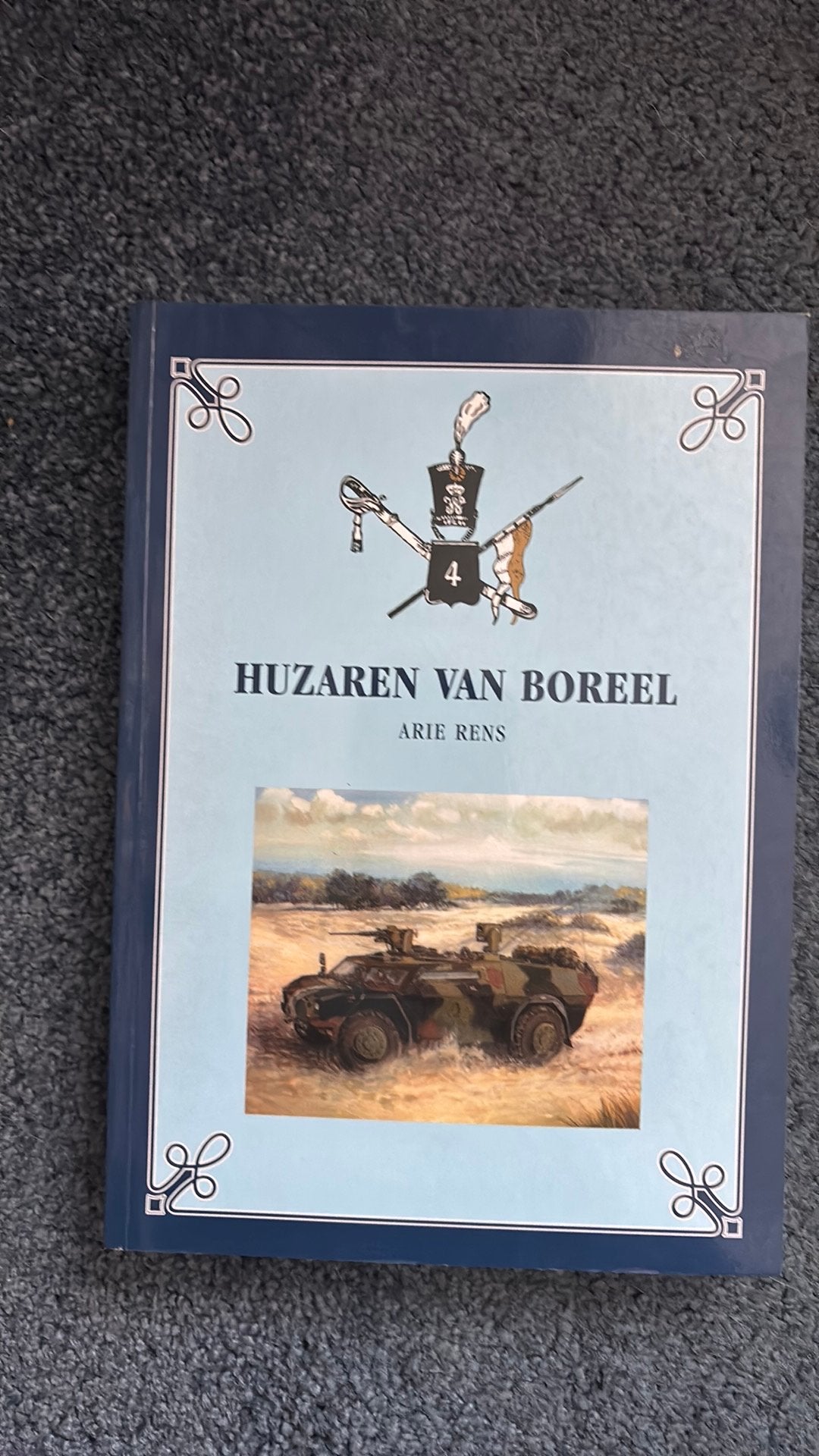 Boek Huzaren van Boreel, Ophalen of Verzenden, Landmacht, Nederland, Boek of Tijdschrift