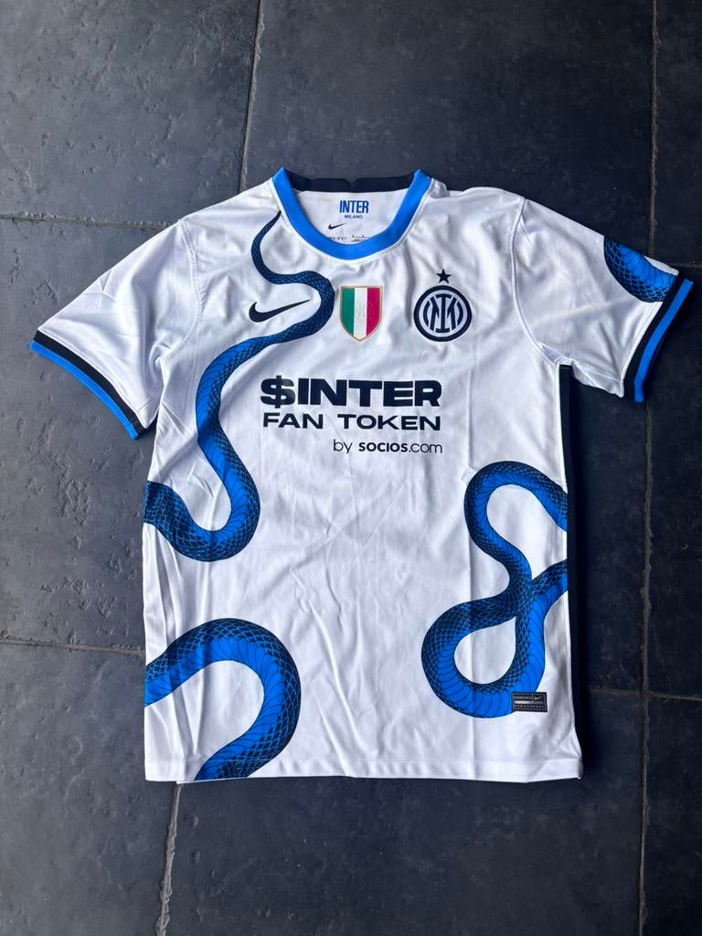 Internationale shirt (dumfries) 2021/2022 Maat M, Maat M, Ophalen of Verzenden, Zo goed als nieuw, Shirt
