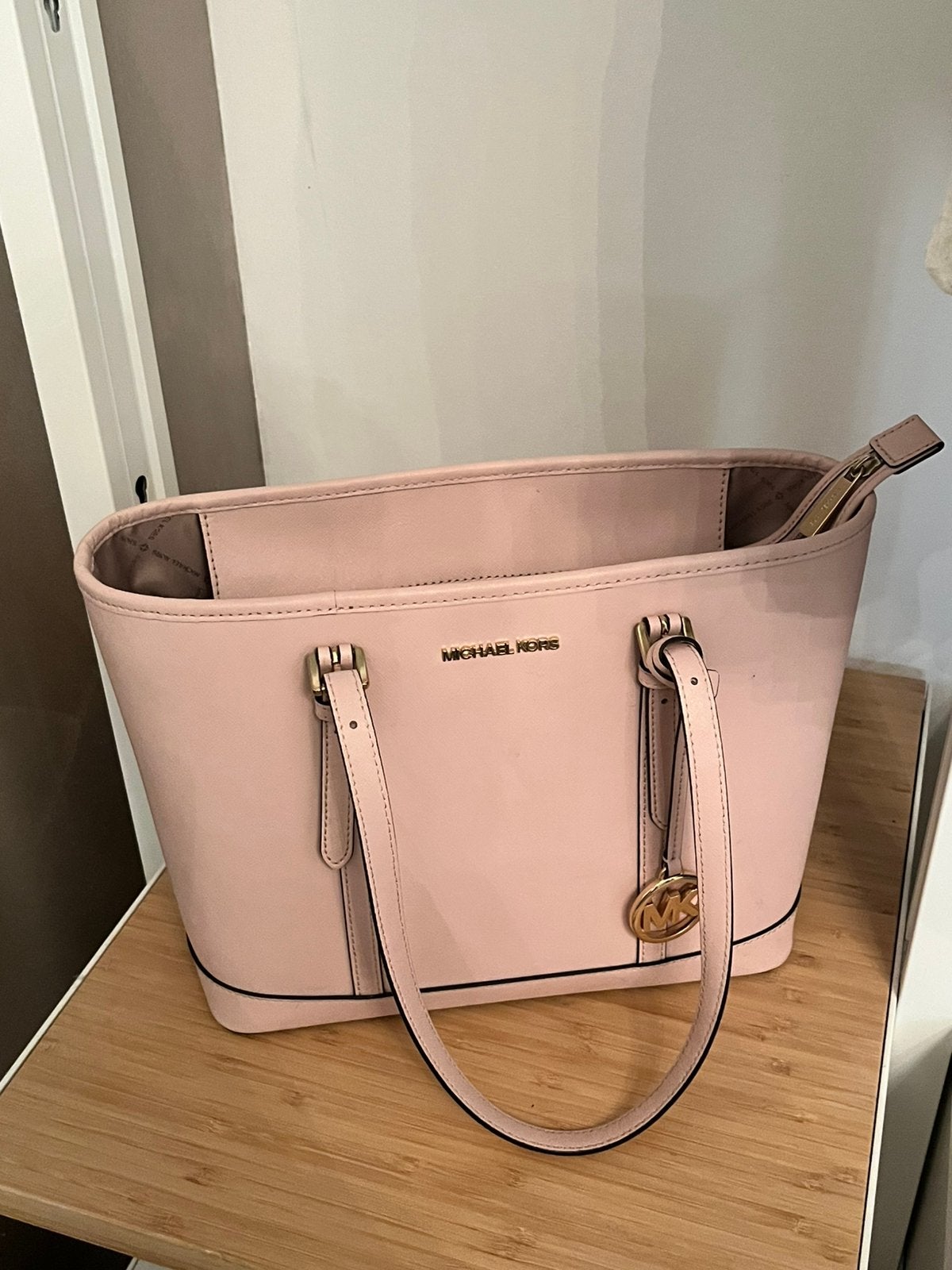 Michael Kors lichtroze shopper/tote-origineel, Ophalen, Gebruikt, Roze, Shopper