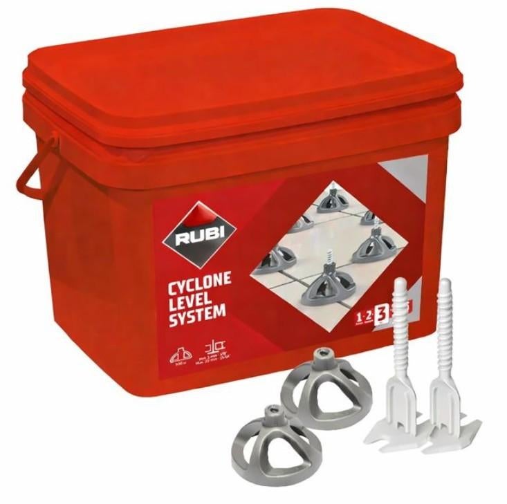 Rubi Cyclone Level Starterskit 5 mm, Nieuw, Ophalen of Verzenden, 10 m² of meer, Overige materialen