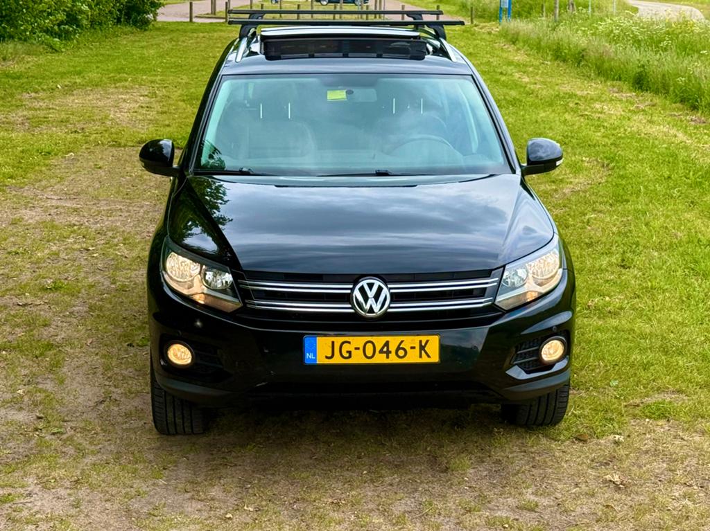 Volkswagen Tiguan 2.0 TSI 155KW 2014, Automaat, Euro 5, 1610 kg, Zwart
