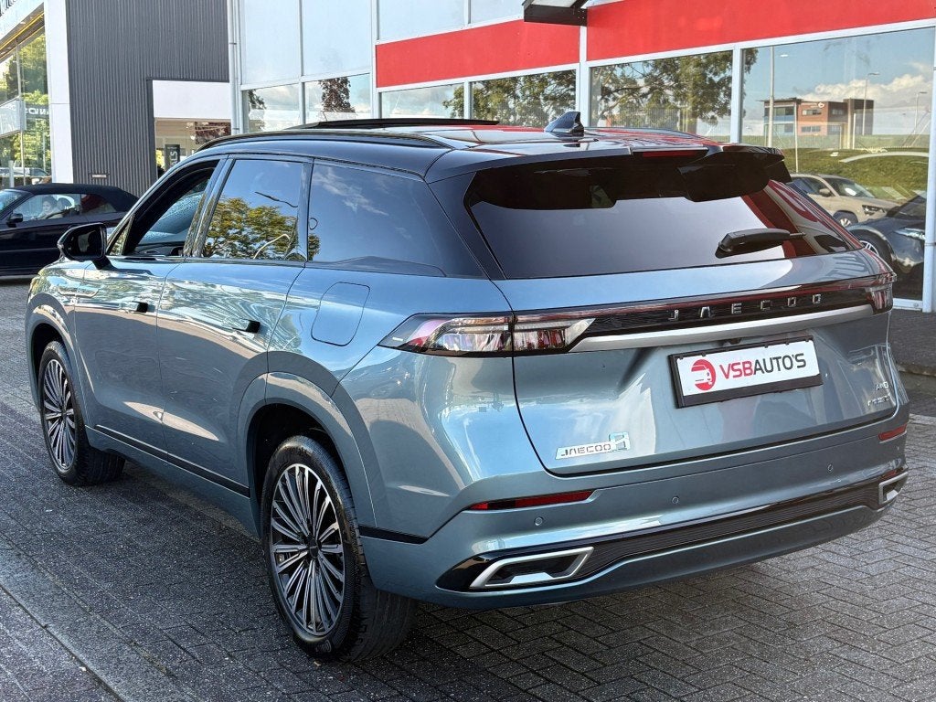 Jaecoo 8 1.5 SHS-P LUXERY 7PERS 428PK  AUT. PANO AWD NAVI CA, Auto's, Automaat, Gebruikt, Huisgarantie, Met garantie (alle)