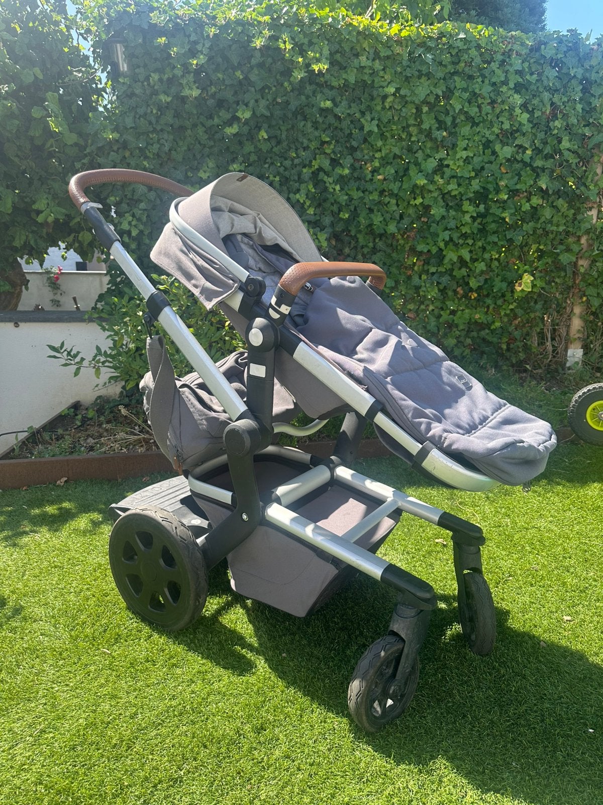 #Joolz Day2 kinderwagen - Kleur: Hippo Grey, Ophalen of Verzenden, Zo goed als nieuw, Verstelbare duwstang, Kinderwagen