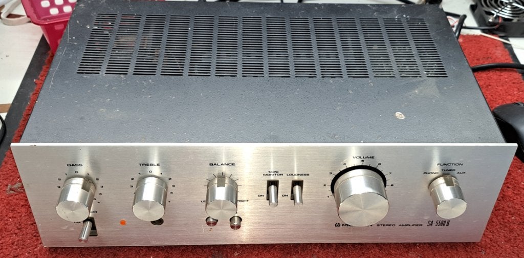 Pioneer SA-5500 II, Gebruikt, Ophalen of Verzenden, Pioneer, Minder dan 60 watt