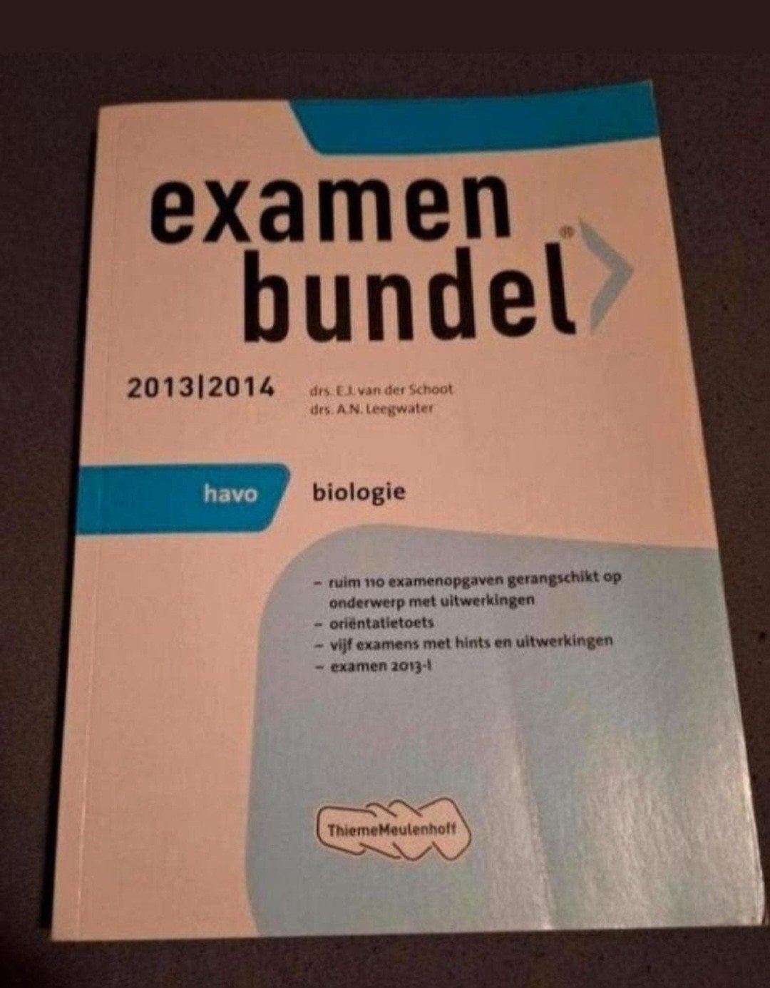 Examenbundel Biologie HAVO 2013/2014, Boeken, Ophalen of Verzenden