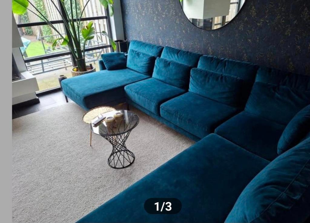 Xooon U-bank 360 cm breed - Zo goed als nieuw, Huis en Inrichting, Banken | Bankstellen, Ophalen, Hoekbank, 300 cm of meer, Zo goed als nieuw