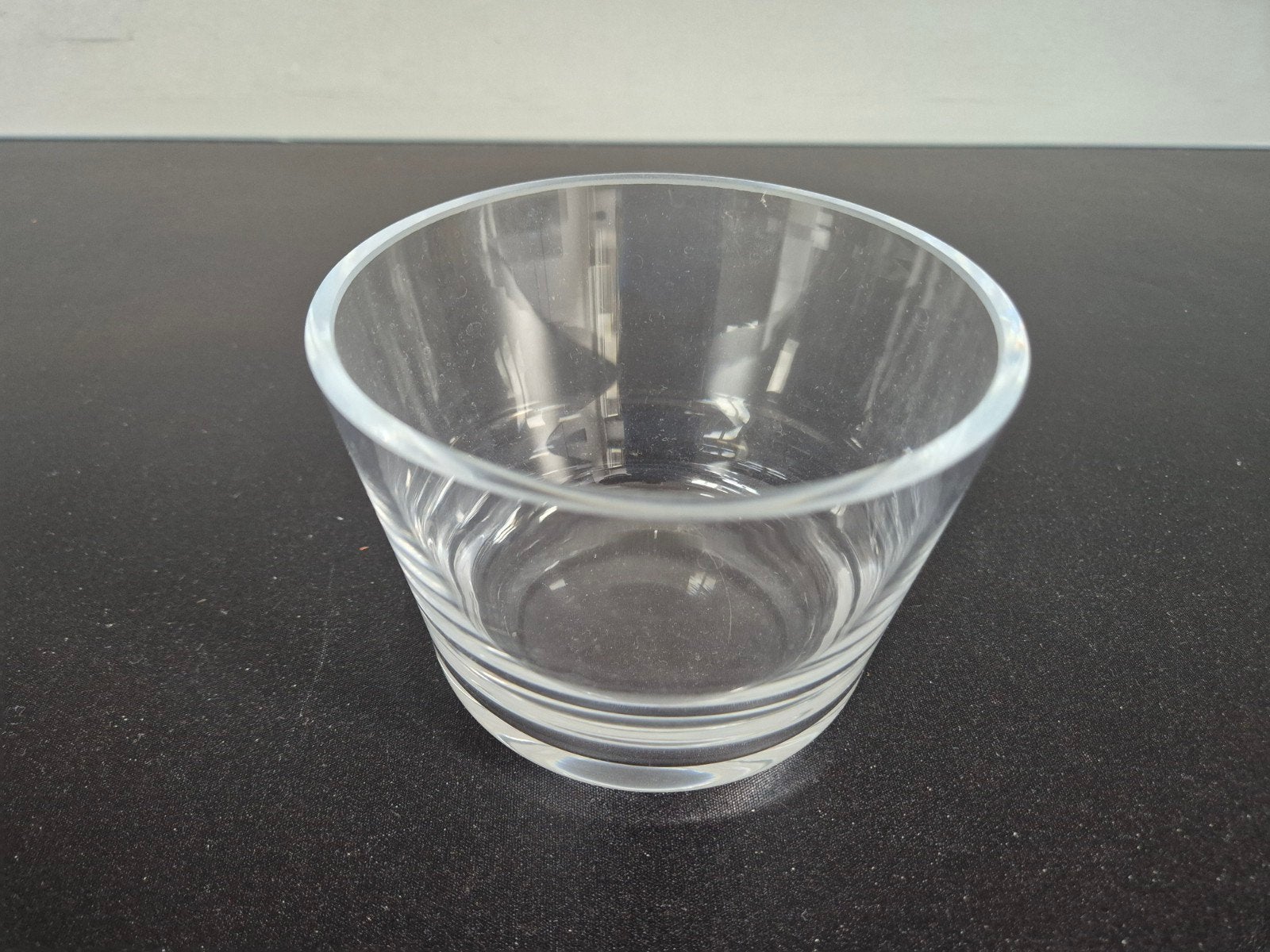 Glazen vaas / plantenpotje / kandelaar - 9cm hoog, Huis en Inrichting, Ophalen, Gebruikt, Overige kleuren, Glas