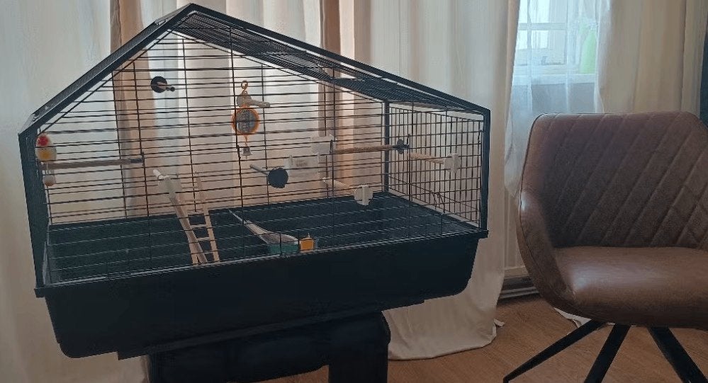 Vogelkooi. Nieuw., Dieren en Toebehoren, Ophalen, Nieuw, Metaal, Vogelkooi