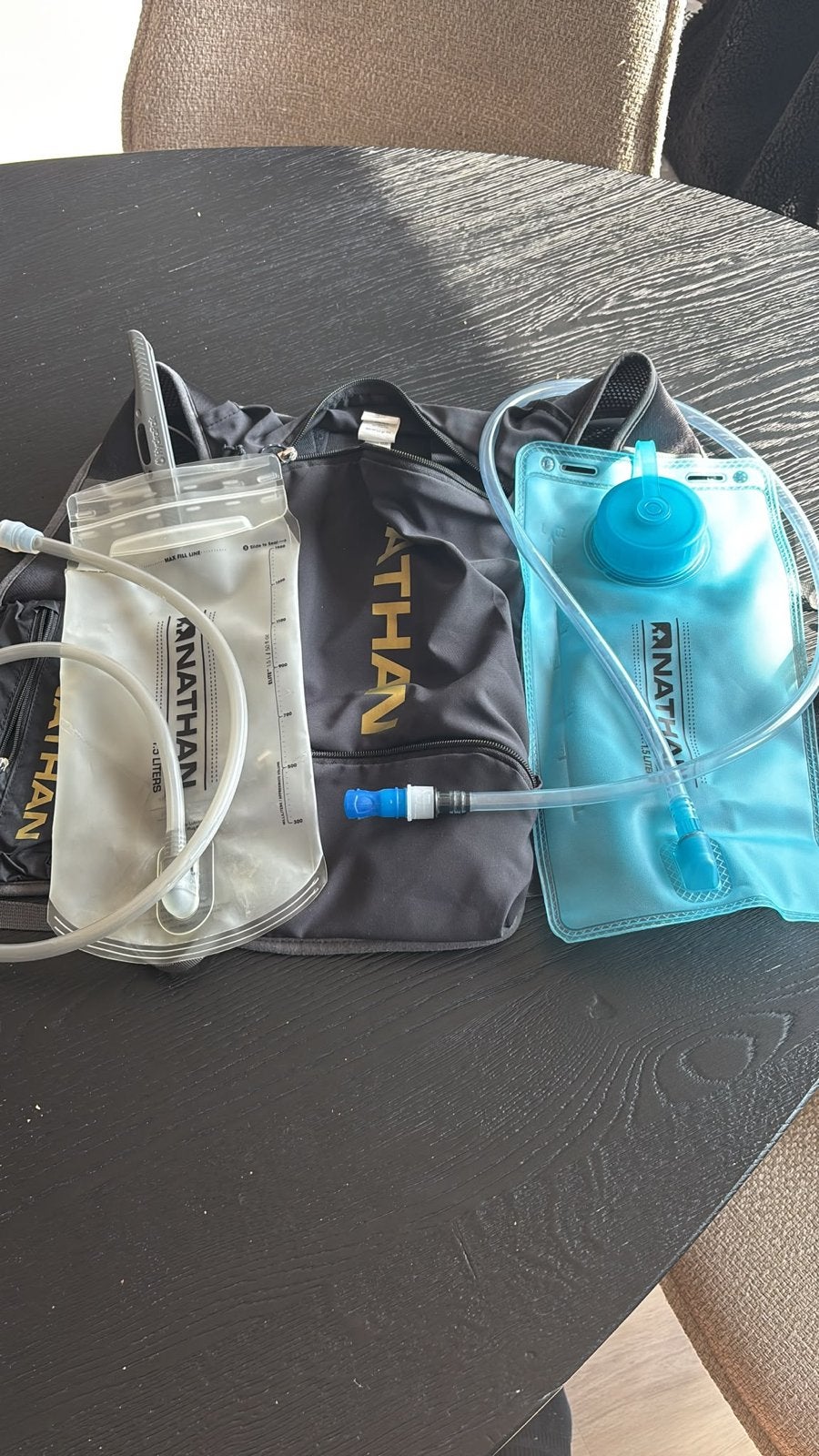 Nathan Hardloopvest met Watertas - Ideaal voor lange afstand, Overige merken, Ophalen of Verzenden, Zo goed als nieuw, Kleding