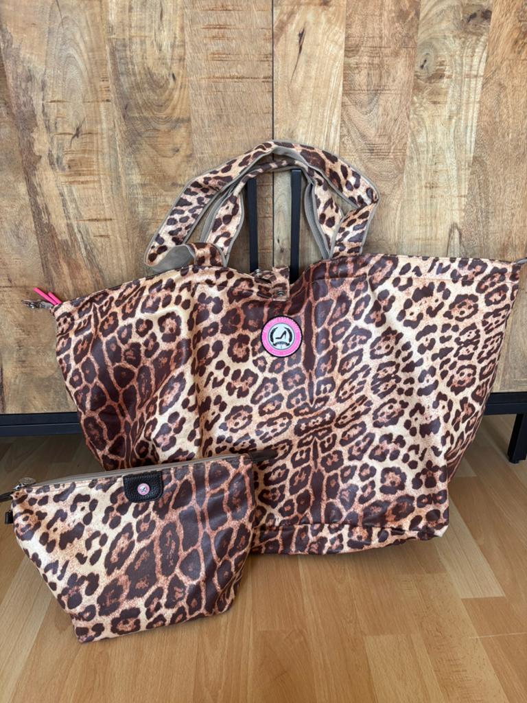 Alltime favourites Kleine shopper luipaard, Ophalen, Zo goed als nieuw, Shopper