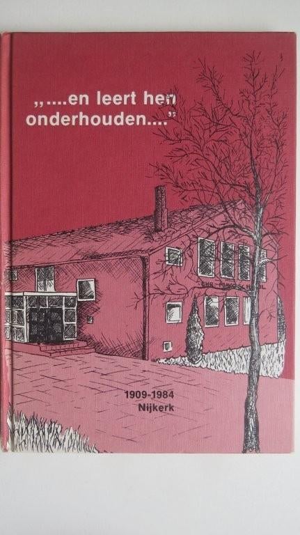 Boek Nijkerk: En leert hen onderhouden, onderwijs 1909-1984, Boeken, Geschiedenis | Stad en Regio, Ophalen of Verzenden, Zo goed als nieuw